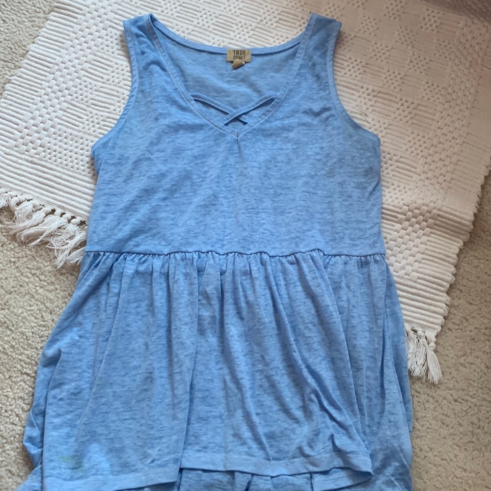Blue Tank Top